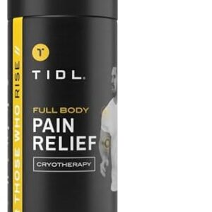 IDL Cryotherapy Pain Relief Spray, 3 Oz, Targeted Neck Pain, Joint & Muscle Pain Relief, Organic, Plant-Based Menthol, Instant Cooling for Arthritis, Back & Knee Pain